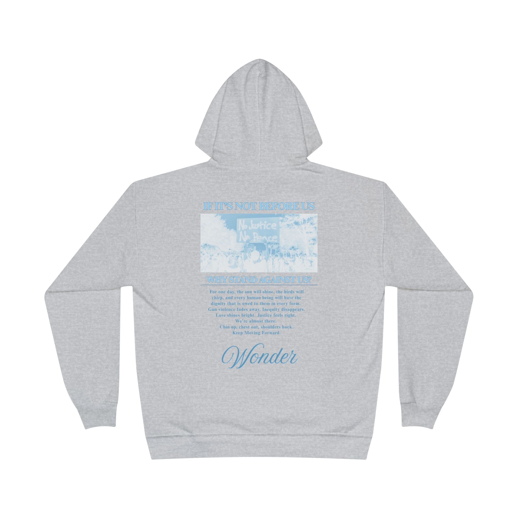 Light Grey Hood | Keep Moving Forward